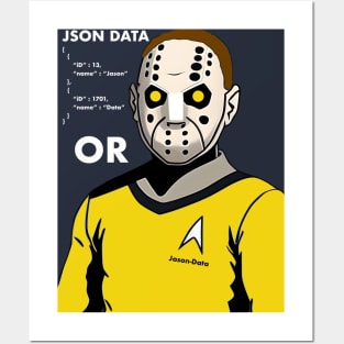 JSON Data or Jason-Data Posters and Art